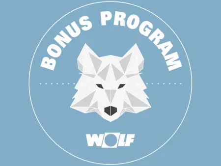 Logo WOLF Česká republika Bonus program