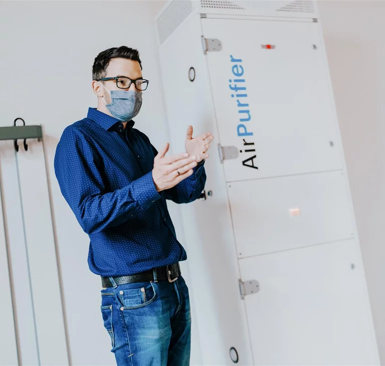 Referenz Airpurifier Schule Referenz Airpurifier Schule