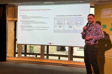 Simon Westermair als Keynote Speaker für WOLF erklärt Heiztechnik