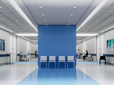 Einbaubeispiel Hygieneeinrichtung