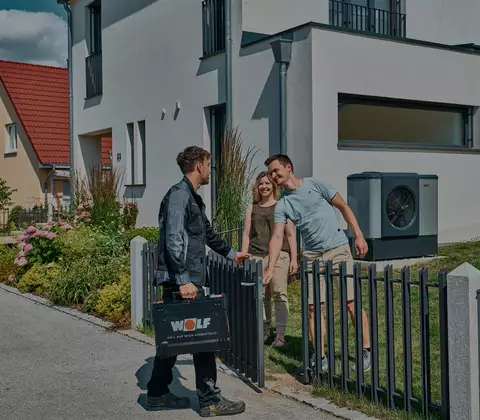 Beratungsgespräch zur Wärmepumpe